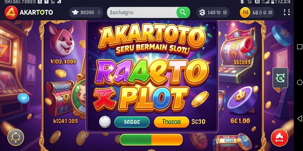 Tampilan seru gameplay Slot di AKARTOTO dengan banyak fitur menarik.