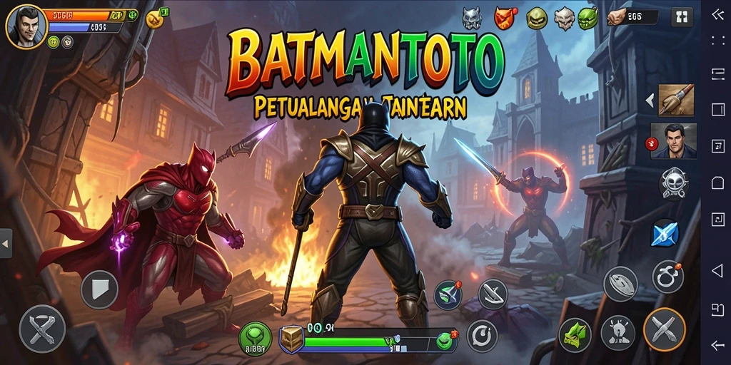 Gameplay menegangkan BATMANTOTO saat menjelajahi dunia penuh rintangan.