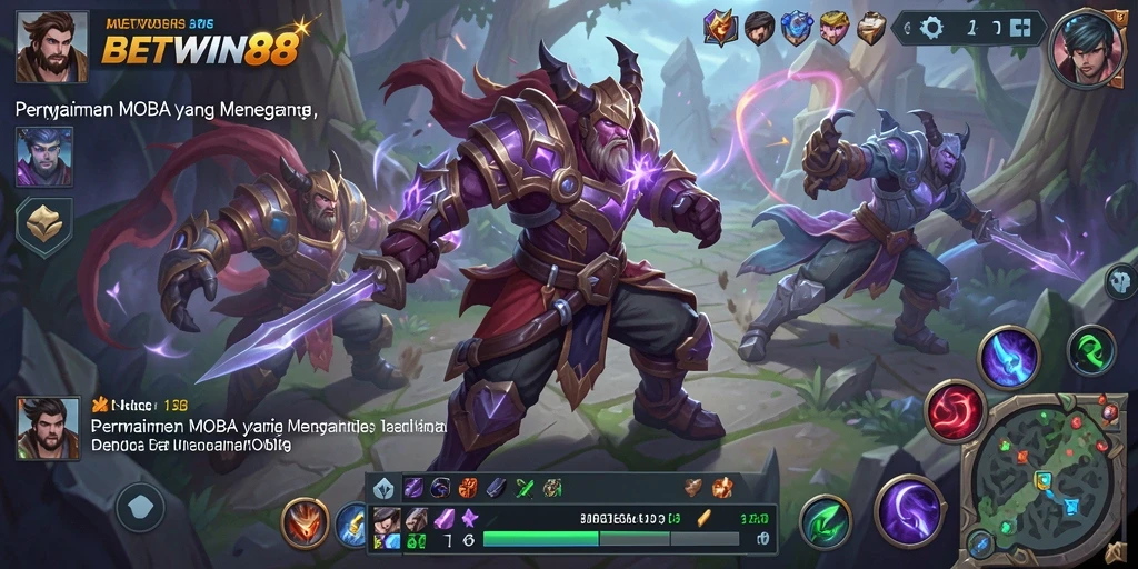 Tampilan gameplay seru di BETWIN88 dengan karakter unik.