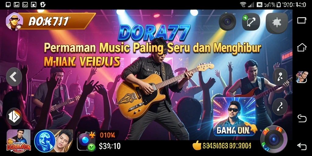 Tampilan gameplay DORA77 yang seru dan interaktif.