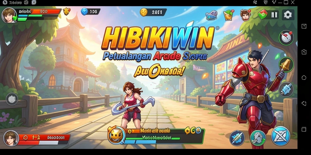 Gameplay HIBIKIWIN yang seru dan penuh tantangan.