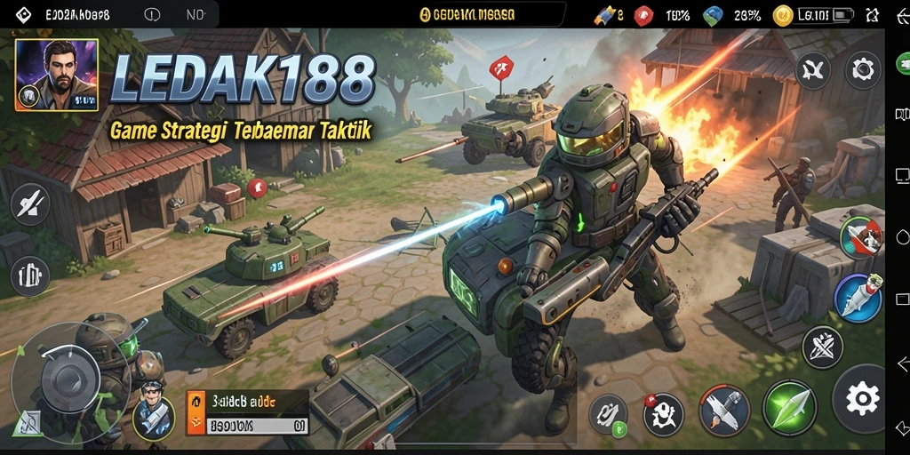 Gambaran menarik dari gameplay strategi di LEDAK188 yang menantang.
