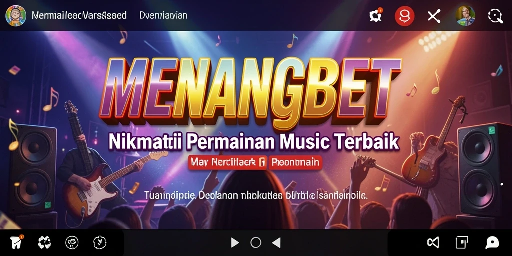 Tampilan gameplay <strong>MENANGBET</strong> yang seru dan interaktif dengan lagu-lagu populer.