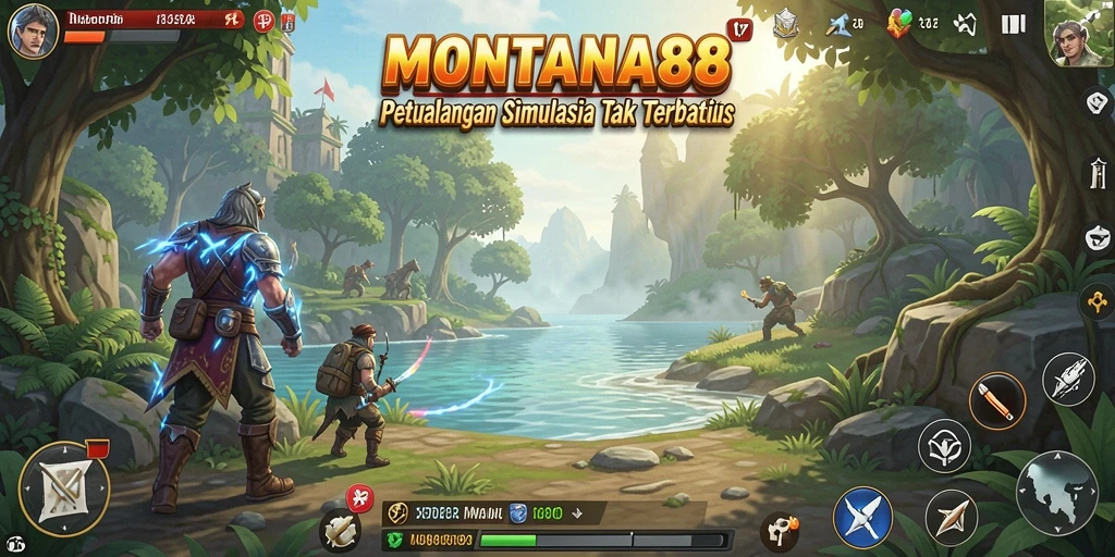 Tampilan gameplay menarik dari MONTANA88 dengan berbagai interaksi.