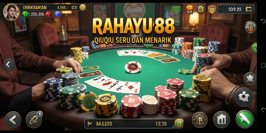 Tampilan gameplay QiuQiu yang menarik di RAHAYU88.