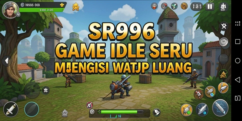 Screenshot SR996 menampilkan gameplay Idle yang seru dan menarik.