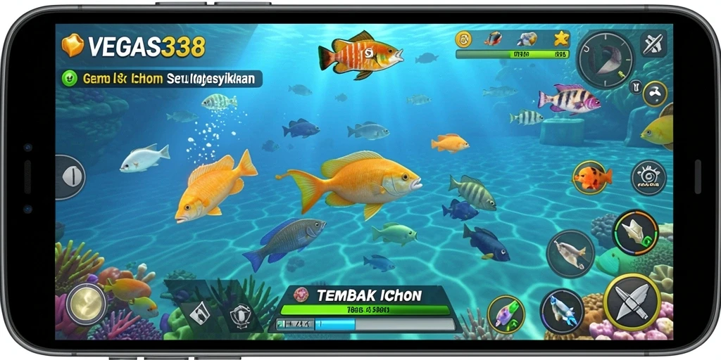 Gameplay seru menembak ikan dengan grafis menawan.