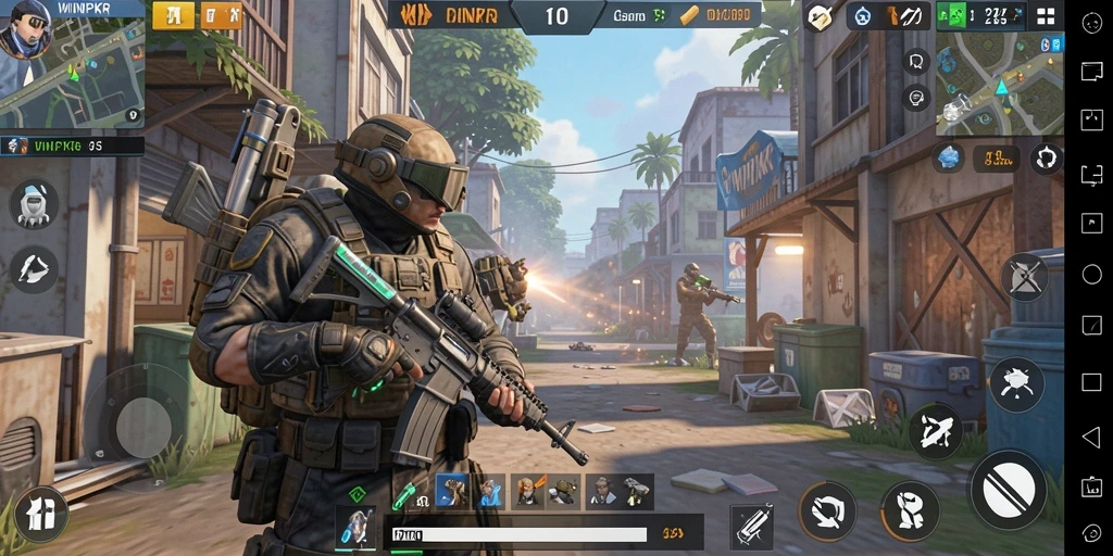 Tampilan gameplay yang mendebarkan dari WINPKR.